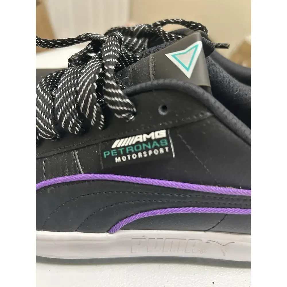RARE Men’s Puma X Mercedes AMG Petronas GV Silver Arrows Black Sneakers (8.5)